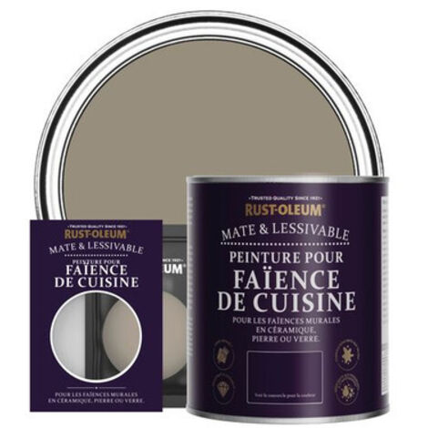 Peinture pour Faïence de Cuisine, Finition Mate - Cacao
