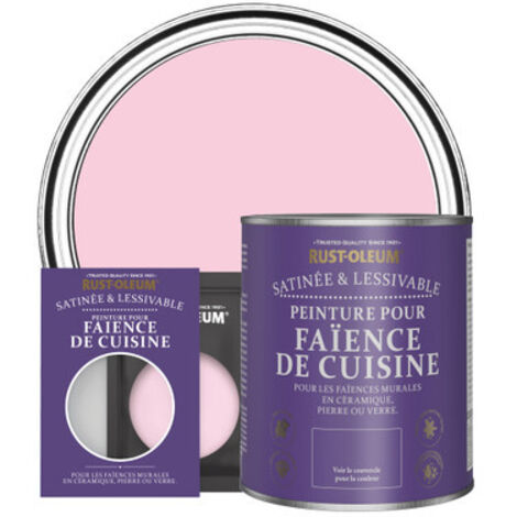 Peinture pour Faïence de Cuisine, Finition Satinée - Bonbon
