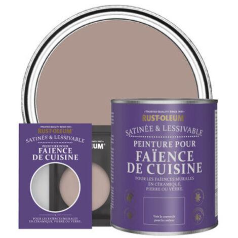 Peinture pour Faïence de Cuisine, Finition Satinée - Dentelle