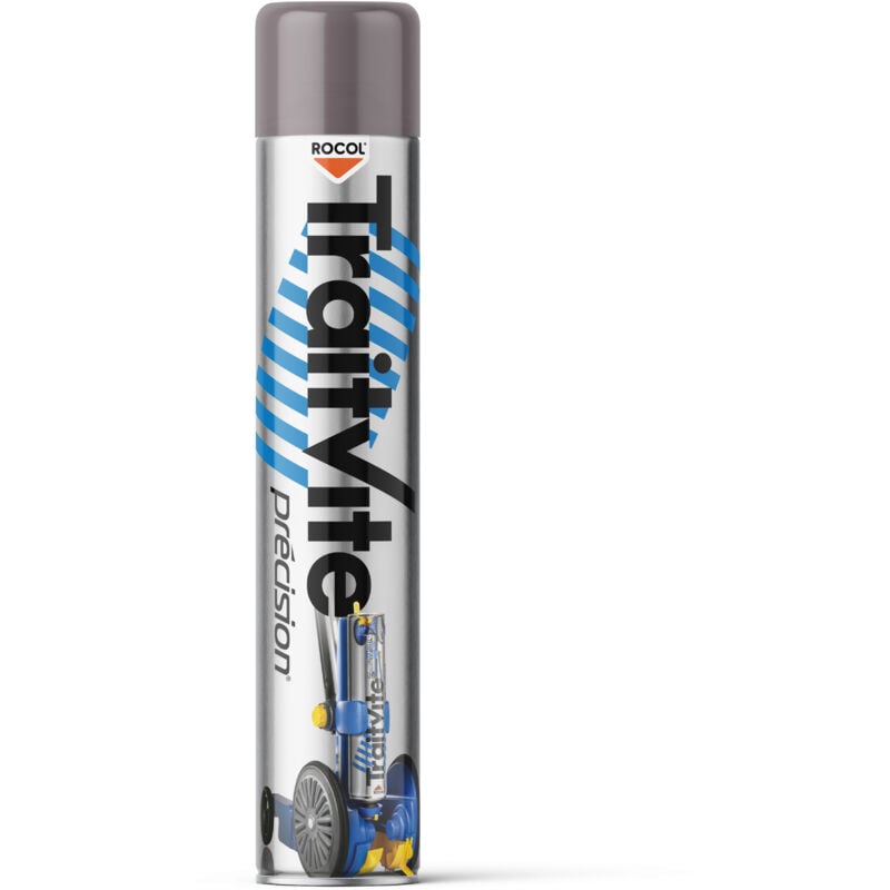 Rocol - Peinture Traivite précision noir ral 9017 - R47026
