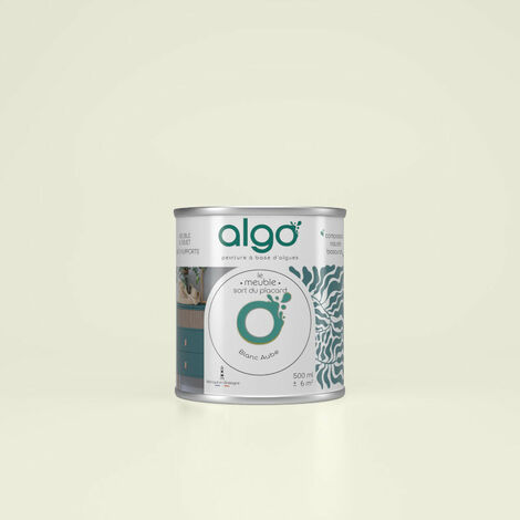 Peinture pour Meuble - Blanc Aube - 0.5L / Mat