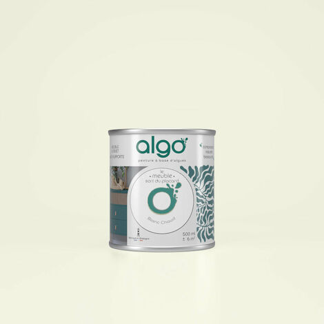 Peinture pour Meuble - Blanc Chaud - 0.5L / Mat