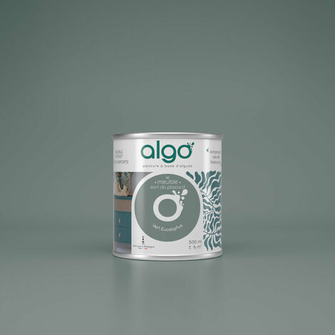 Peinture pour Meuble - Vert Eucalyptus - 0.5L / Mat