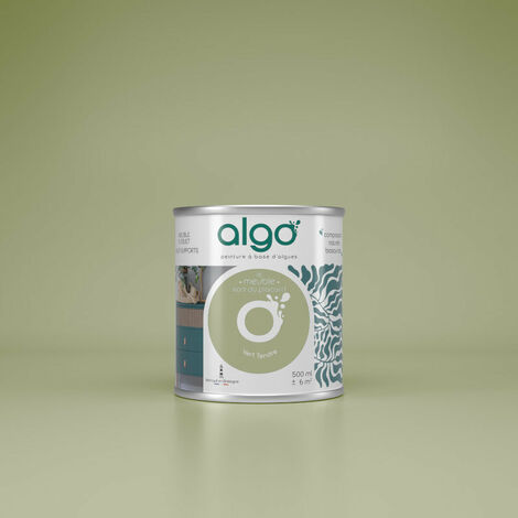 Peinture pour Meuble - Vert Tendre - 0.5L / Mat