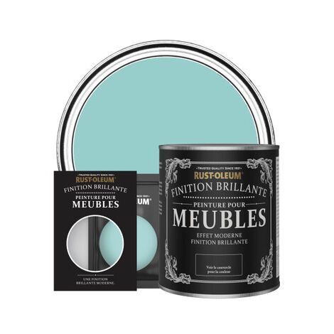Peinture pour Meubles Brillante - Bleu-vert