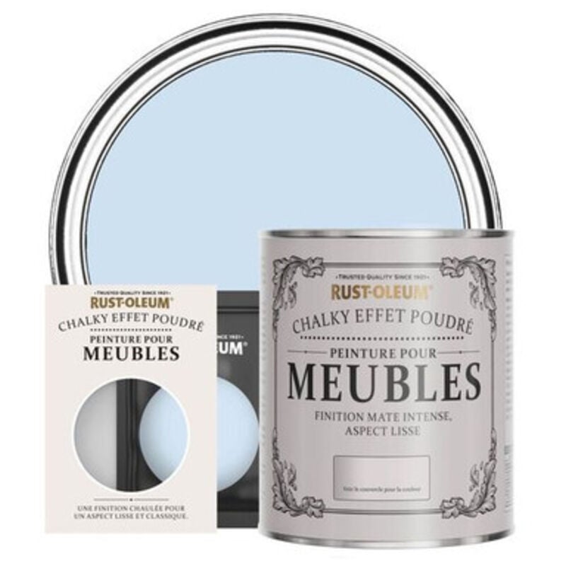 Peinture pour Meubles Chalky - Bleu Poudré