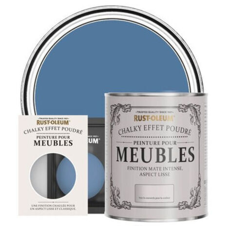 Peinture pour Meubles Chalky - Soie Bleue