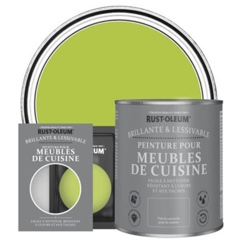 Peinture pour Meubles de Cuisine, Finition Brillante - Citron Vert