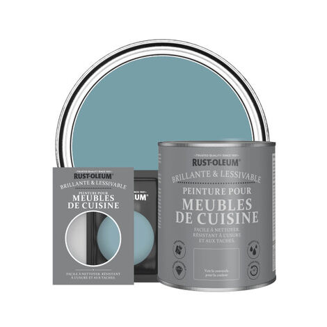 Peinture pour Meubles de Cuisine, Finition Brillante - Océan