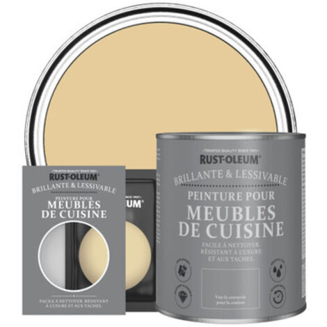 Peinture pour Meubles de Cuisine, Finition Brillante - Tempête de Sable