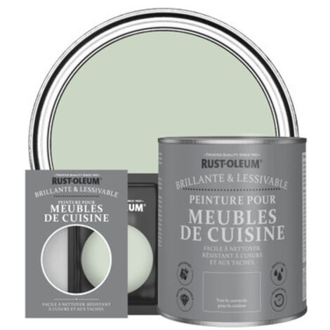 Peinture pour Meubles de Cuisine, Finition Brillante - Vert Laurier