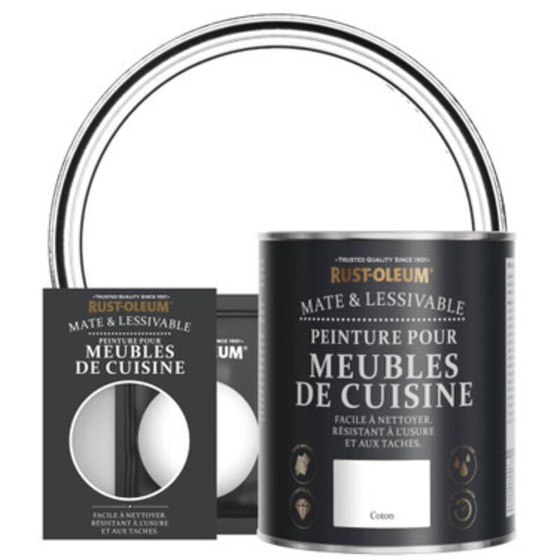 Peinture pour Meubles de Cuisine, Finition Mate - Coton