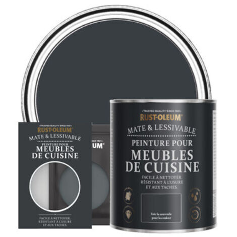 Peinture pour Meubles de Cuisine, Finition Mate - Gris Anthracite (RAL 7016)