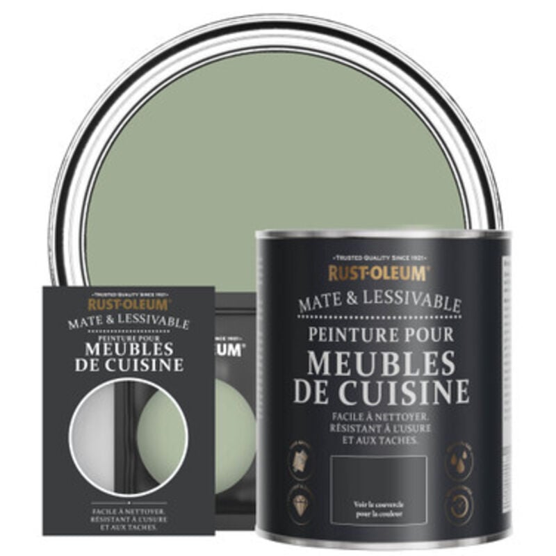 Peinture pour Meubles de Cuisine, Finition Mate - Vert Kaki