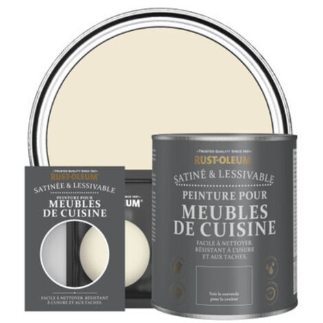 Peinture pour Meubles de Cuisine, Finition Satinée - Calcaire