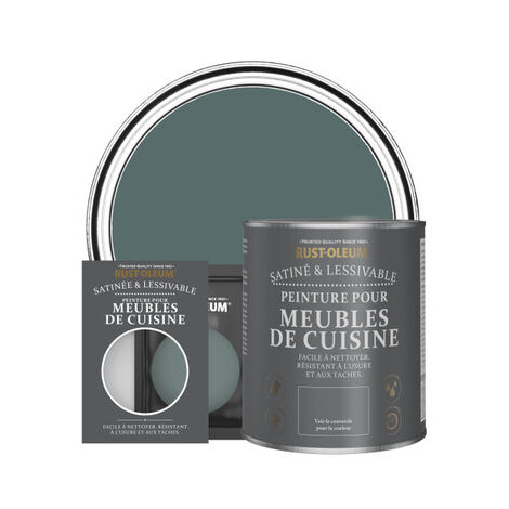 Peinture pour Meubles de Cuisine, Finition Satinée - Deep Sea