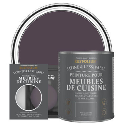 Peinture pour Meubles de Cuisine, Finition Satinée - Jus de raisin