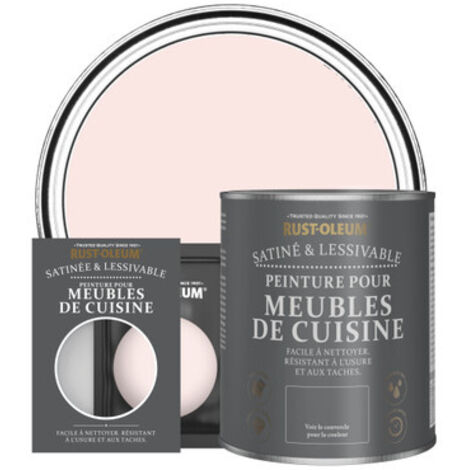 Peinture pour Meubles de Cuisine, Finition Satinée - Vanille Fraise