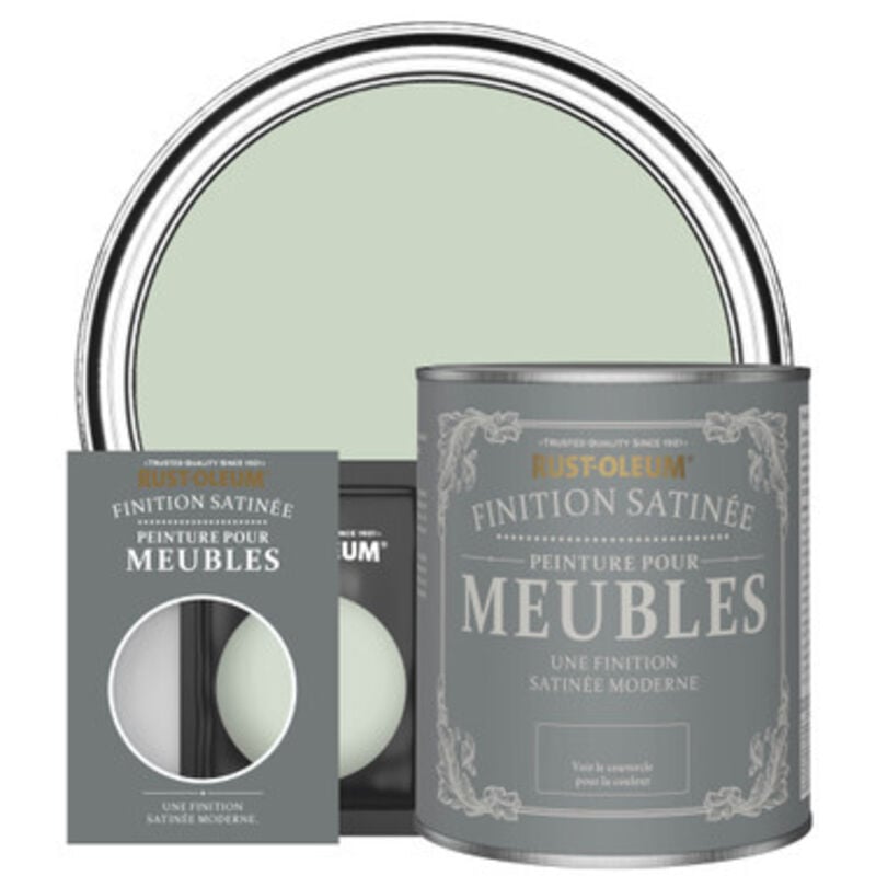 Peinture pour Meubles Finition Satinée - Vert Laurier