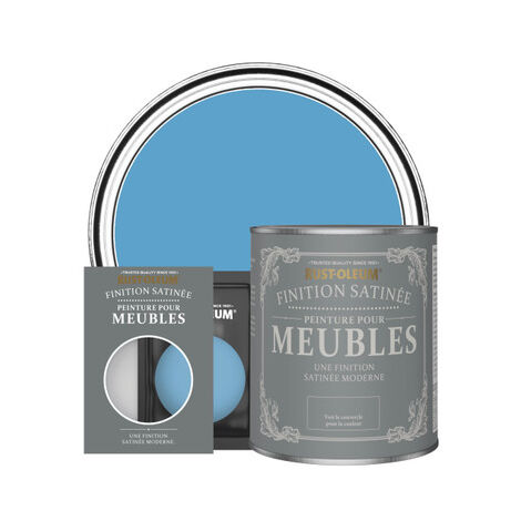 Peinture pour Meubles Finition Satinée - Céruléen