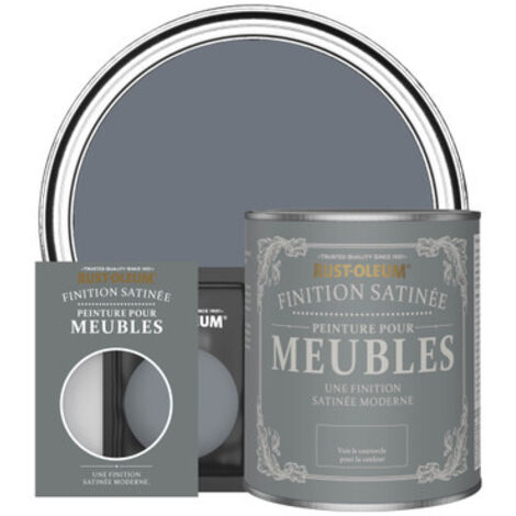 Peinture pour Meubles Finition Satinée - Gris Marine