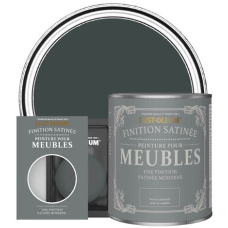 Peinture pour Meubles Finition Satinée - Sable Noir