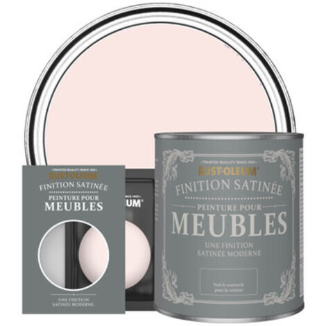 Peinture pour Meubles Finition Satinée - Vanille Fraise