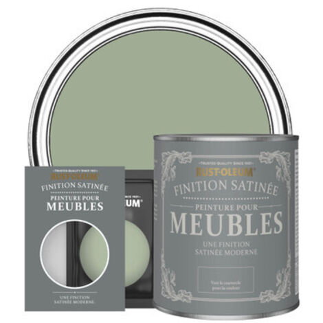 Peinture pour Meubles Finition Satinée - Vert Kaki