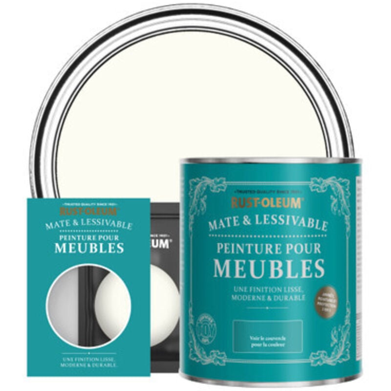 Peinture pour Meubles Mate & Lessivable - Blanc Antique