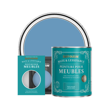 Peinture pour Meubles Mate & Lessivable - Bleuet