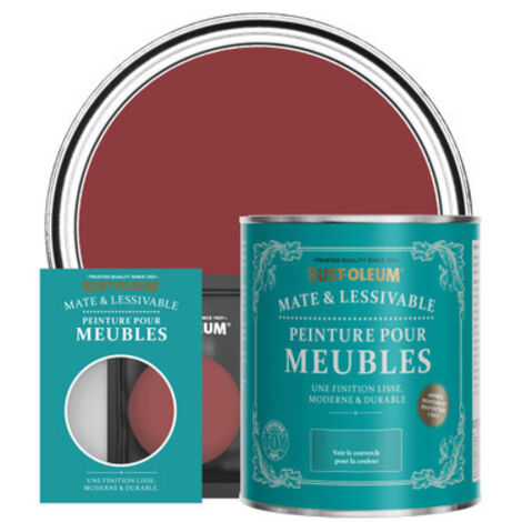 Peinture pour Meubles Mate & Lessivable - Bordeaux