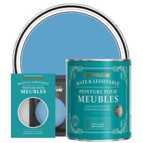 Peinture pour Meubles Mate & Lessivable - Céruléen