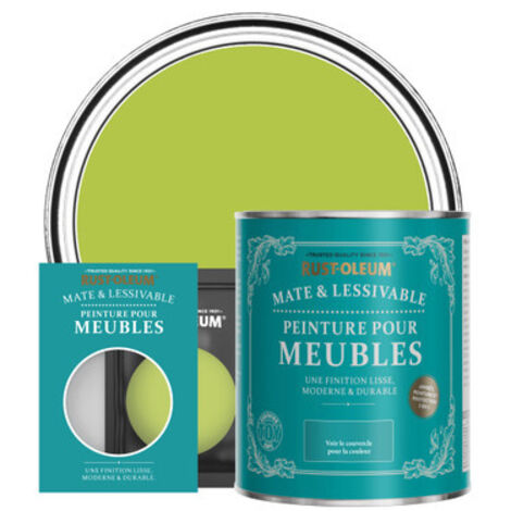 Peinture pour Meubles Mate & Lessivable - Citron Vert