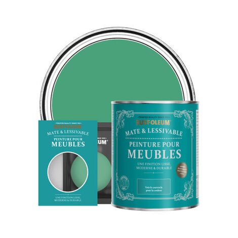 Peinture pour Meubles Mate & Lessivable - Émeraude