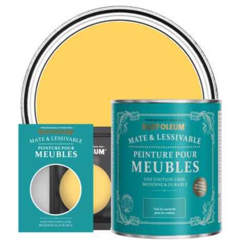 Peinture pour Meubles Mate & Lessivable - Gelée de Citron