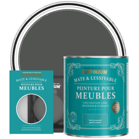 Peinture pour Meubles Mate & Lessivable - Graphite