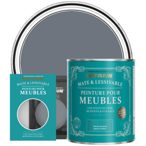 Peinture pour Meubles Mate & Lessivable - Gris Marine