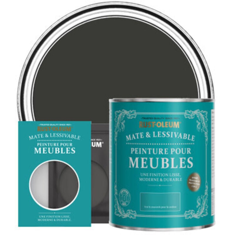 Peinture pour Meubles Mate & Lessivable - Magie noire