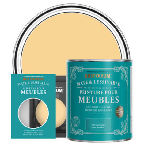 Peinture pour Meubles Mate & Lessivable - Moutarde