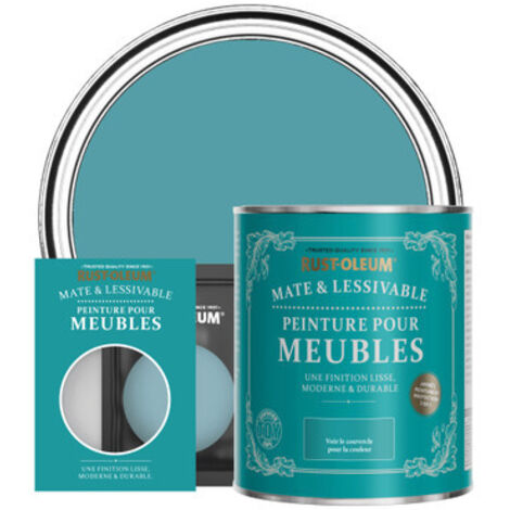 Peinture pour Meubles Mate & Lessivable - Pétrole
