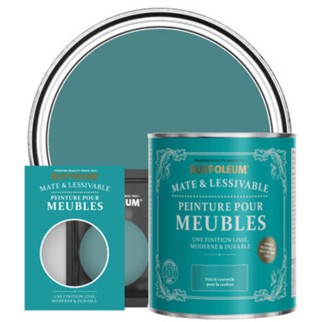 Peinture pour Meubles Mate & Lessivable - Plume de Paon