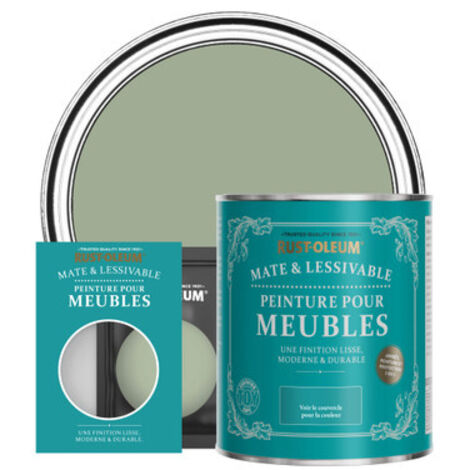 Peinture pour Meubles Mate & Lessivable - Vert Kaki