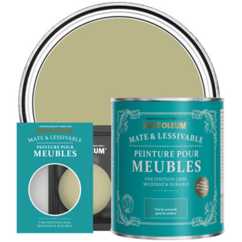 Peinture pour Meubles Mate & Lessivable - Vert Sauge