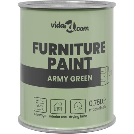 Peinture pour meubles Vert 10 x 10 x 12,2 cm Impression murale CFW683845