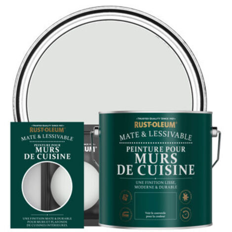 Peinture pour Murs de Cuisine, Finition Mate - Gris Papier