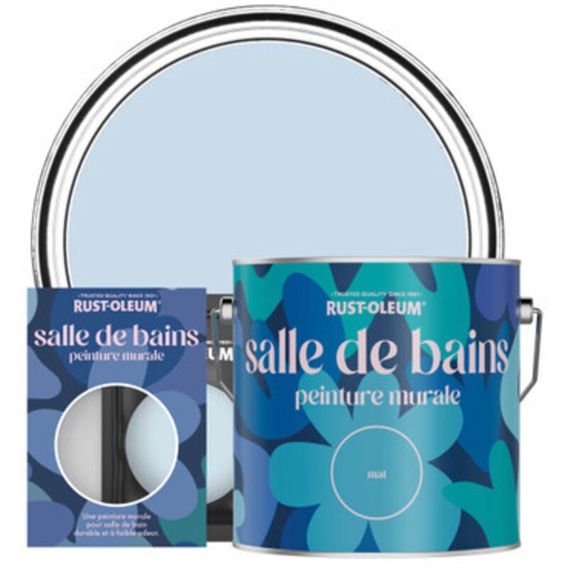 Peinture pour Murs et Plafonds de Salle de Bains - Ciel Bleu