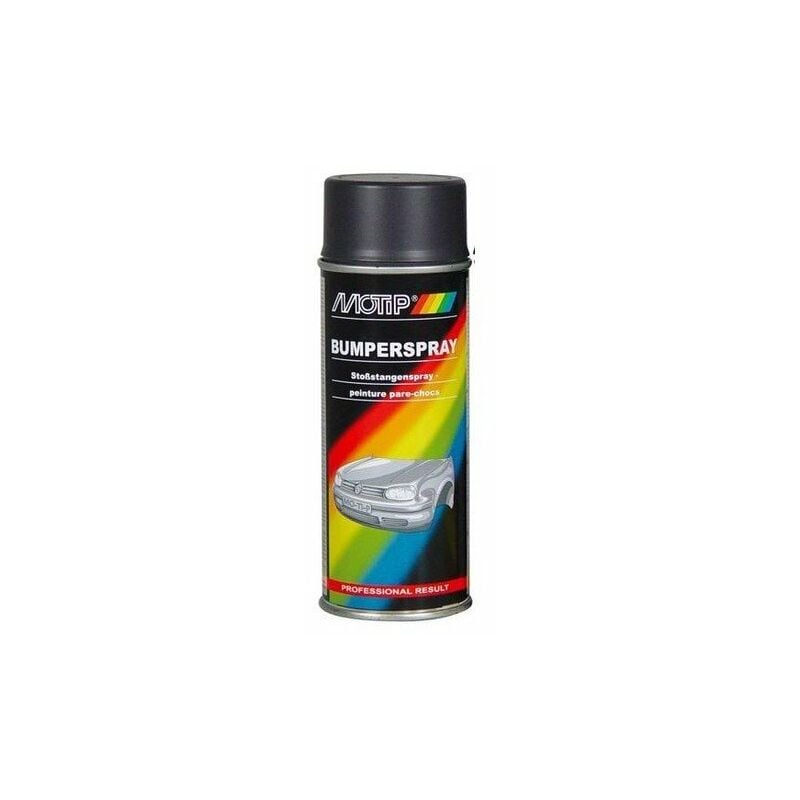 Peinture pare-chocs noir 400ml (M04073) Motip
