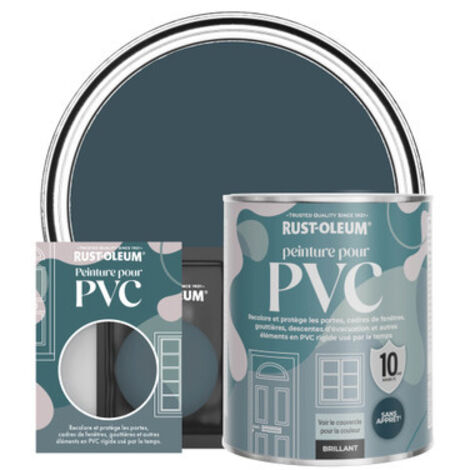 Peinture pour PVC, Finition Brillante - Bleu du Soir