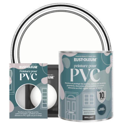 Peinture pour PVC, Finition Brillante - Craie Blanche