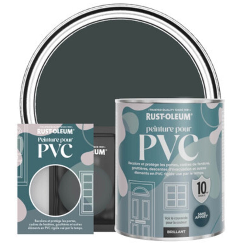 Peinture pour pvc, Finition Brillante - Sable Noir